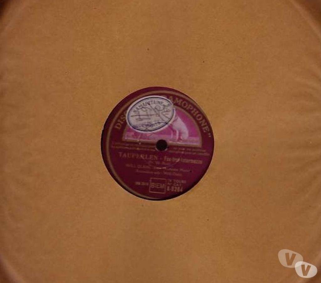 Collection Hauts-de-Seine Antony - 92160 - Photos Vivastreet Disque Vinyl WILL GLAHE 78 tours TAUPERLEN + SCHABERNACK