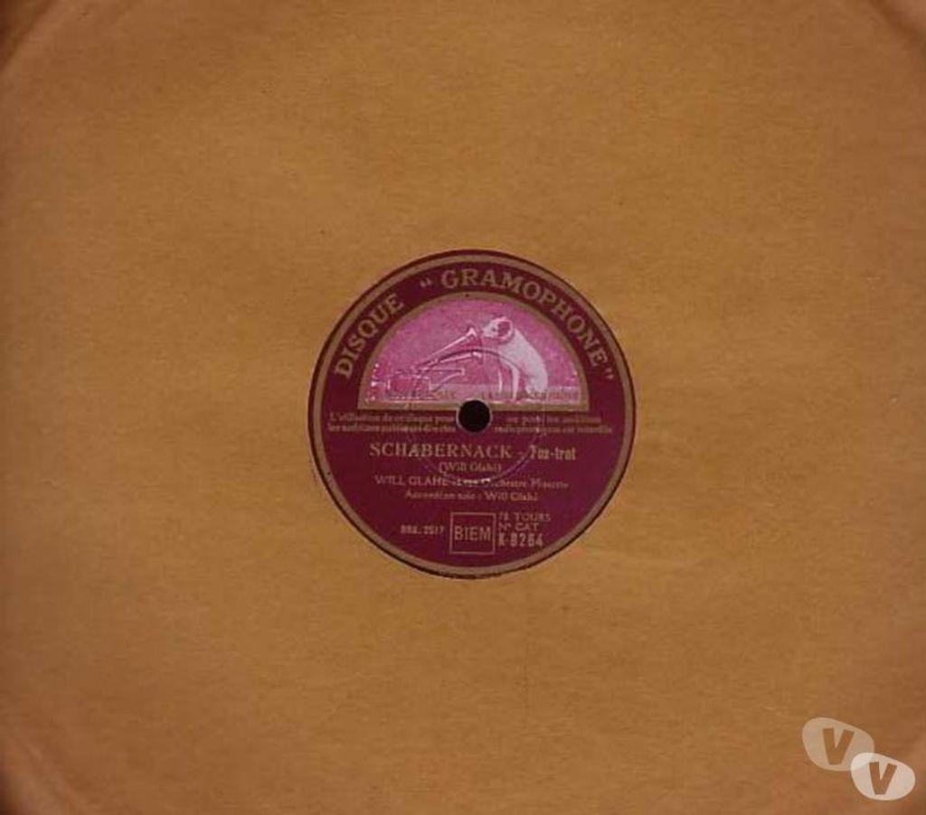 Collection Hauts-de-Seine Antony - 92160 - Photos Vivastreet Disque Vinyl WILL GLAHE 78 tours TAUPERLEN + SCHABERNACK