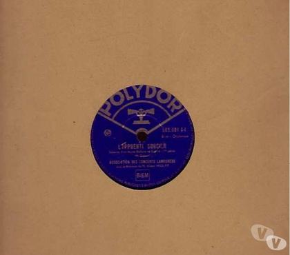 Collections Antony Hauts-de-Seine - Photos Vivastreet Disque Vinyl CONCERTS LAMOUREUX 78 tours L'APPRENTI SORCIER