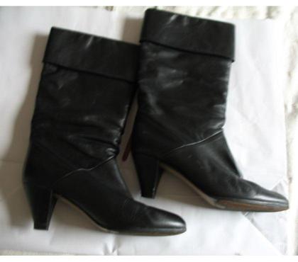 Chaussures occasion Antibes Alpes-Maritimes - Photos Vivastreet bottes cuir noir