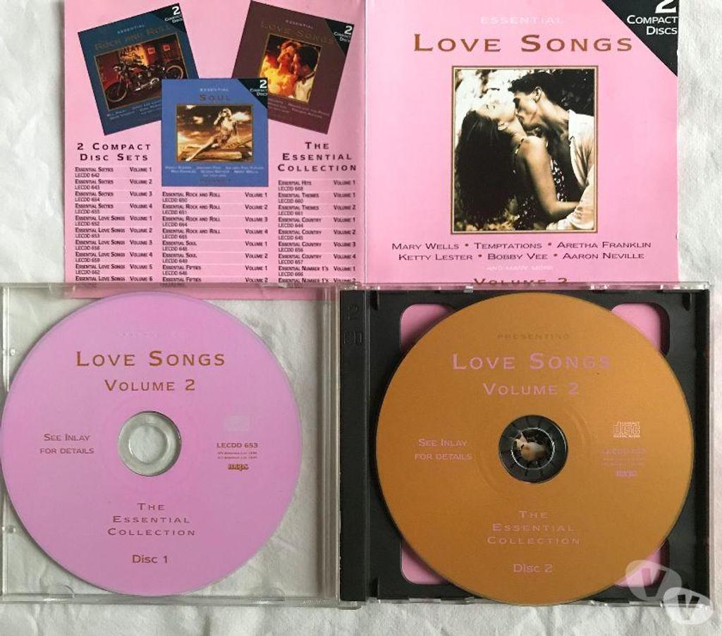 CDs Hauts-de-Seine Antony - 92160 - Photos Vivastreet CD Love Songs Volume 2 Compilation