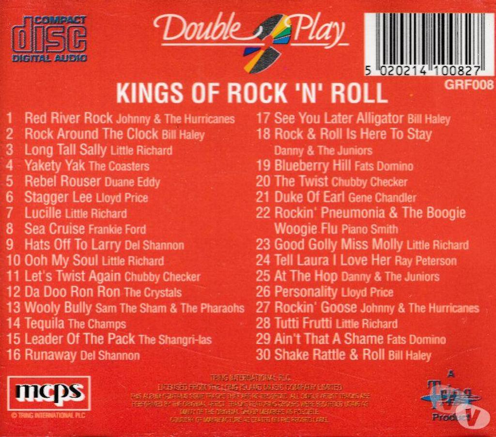 CDs Hauts-de-Seine Antony - 92160 - Photos Vivastreet CD Kings Of Rock ’N’ Roll 30 Titres