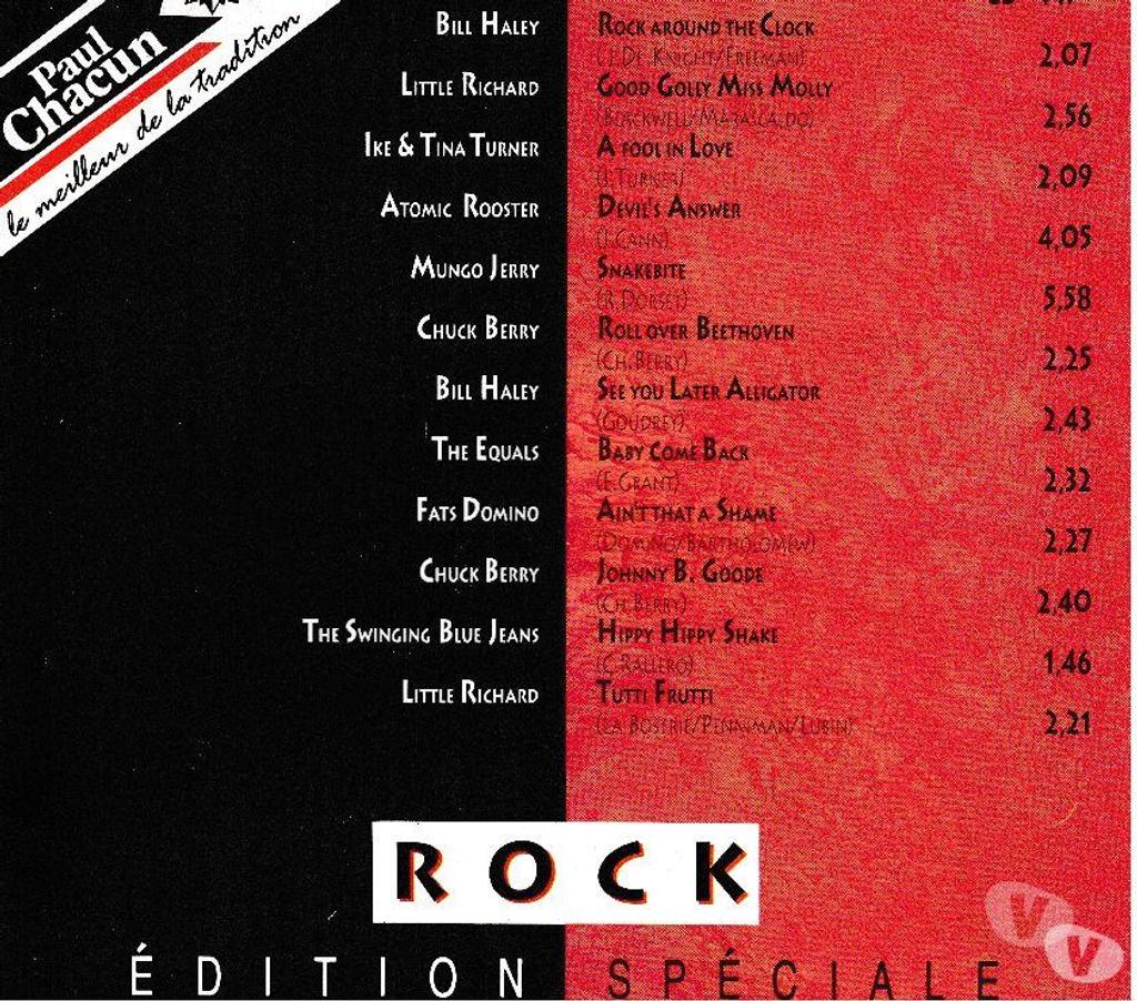 CDs Hauts-de-Seine Antony - 92160 - Photos Vivastreet CD Rock - Objet Publicitaire Paul Chacun Compilation
