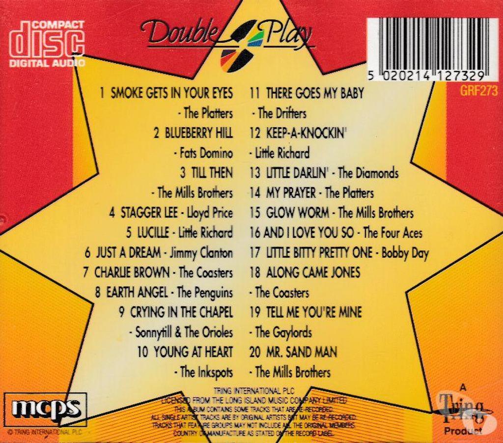 CDs Hauts-de-Seine Antony - 92160 - Photos Vivastreet CD Hits Of The Fifties (Sounds Of The 50’s) Compilation