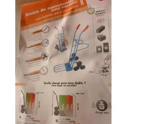 Rhône La Mulatiere - 69350 - Photos Vivastreet Diable de manutention ( escaliers)