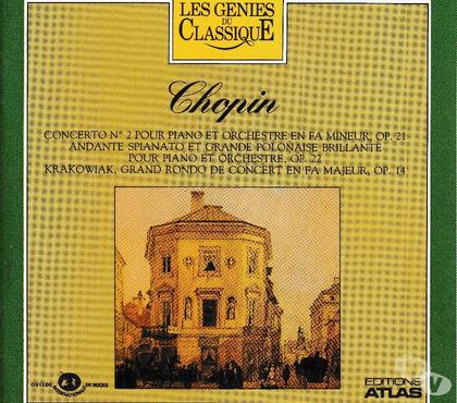 CD occasion Antony Hauts-de-Seine - Photos Vivastreet CD Chopin Concerto N°2, Andante Spianato Polonais, Krakowiak