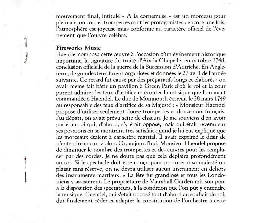CDs Hauts-de-Seine Antony - 92160 - Photos Vivastreet CD Haendel Water Music, Fireworks Music