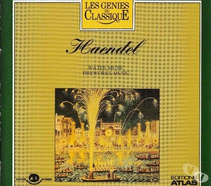 CD occasion Antony Hauts-de-Seine - Photos Vivastreet CD Haendel Water Music, Fireworks Music