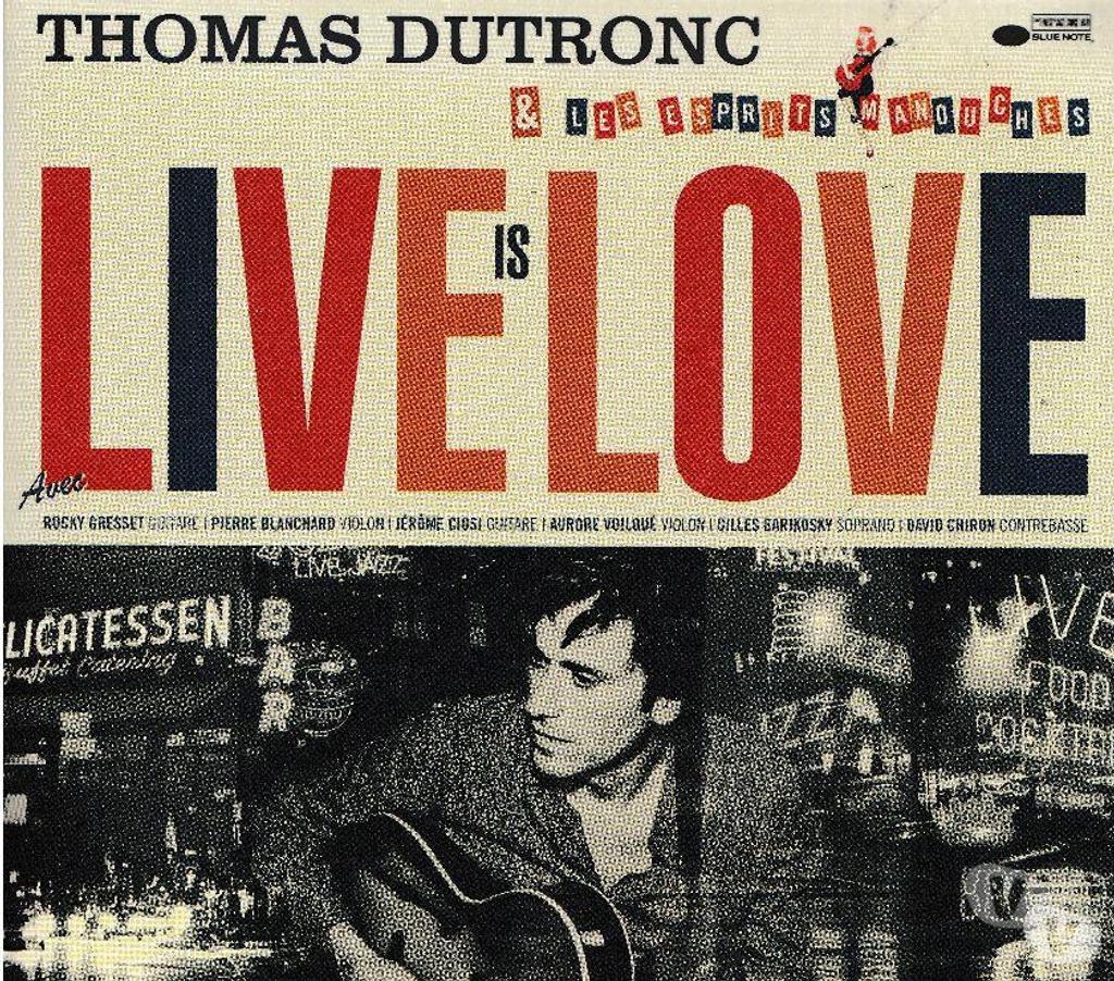 CDs Hauts-de-Seine Antony - 92160 - Photos Vivastreet CD Thomas Dutronc Live Is Love