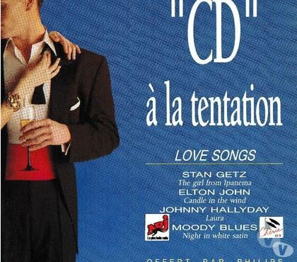 CDs Antony Hauts-de-Seine - Photos Vivastreet « CD » À La Tentation Love Songs Objet Publicitaire Philips