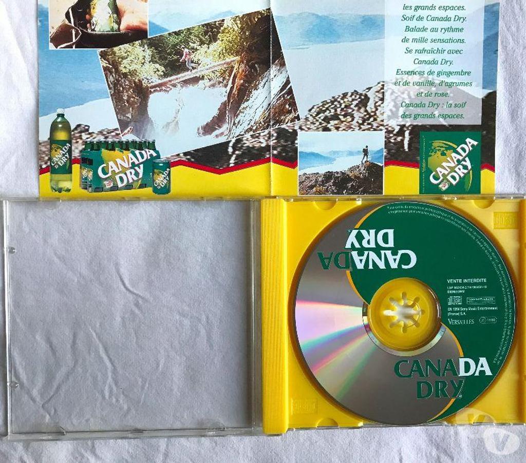 CDs Hauts-de-Seine Antony - 92160 - Photos Vivastreet CD CD-Hit Objet Publicitaire Canada Dry Compilation