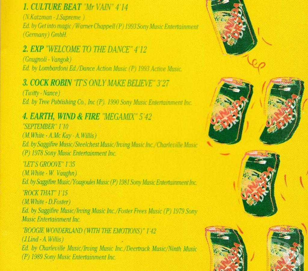 CDs Hauts-de-Seine Antony - 92160 - Photos Vivastreet CD CD-Hit Objet Publicitaire Canada Dry Compilation