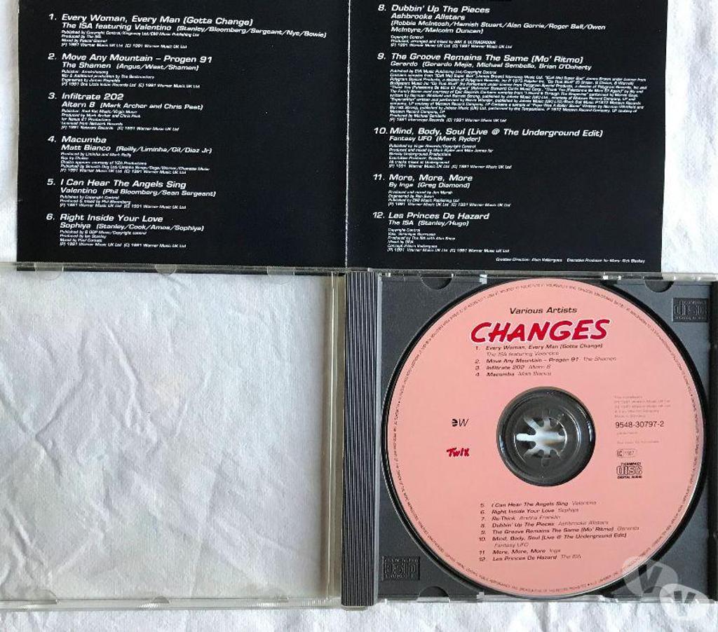 CDs Hauts-de-Seine Antony - 92160 - Photos Vivastreet CD Changes Compilation