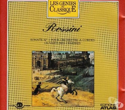 CDs Antony Hauts-de-Seine - Photos Vivastreet CD Rossini Ouvertures Célèbres, Sonate N° 1 Orchestre à Cord