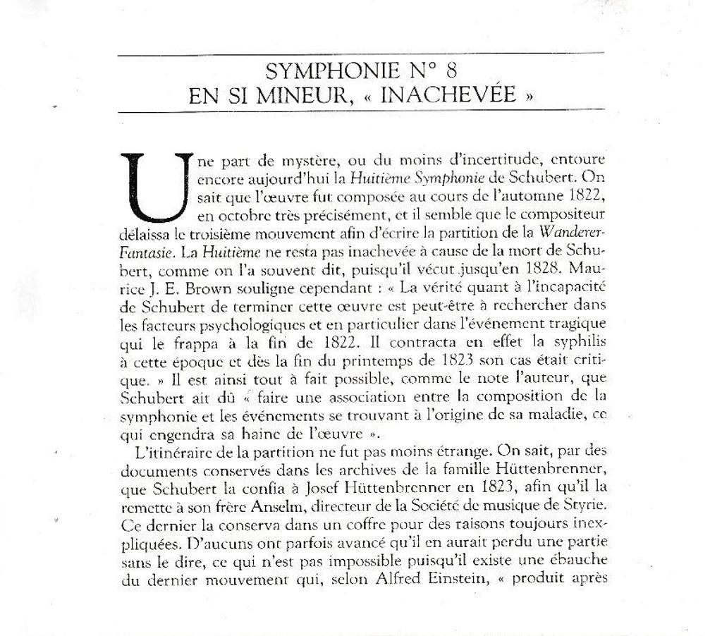 CDs Hauts-de-Seine Antony - 92160 - Photos Vivastreet CD Schubert Symphonie N°8 