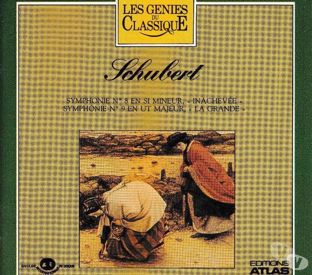 CDs Hauts-de-Seine Antony - 92160 - Photos Vivastreet CD Schubert Symphonie N°8 