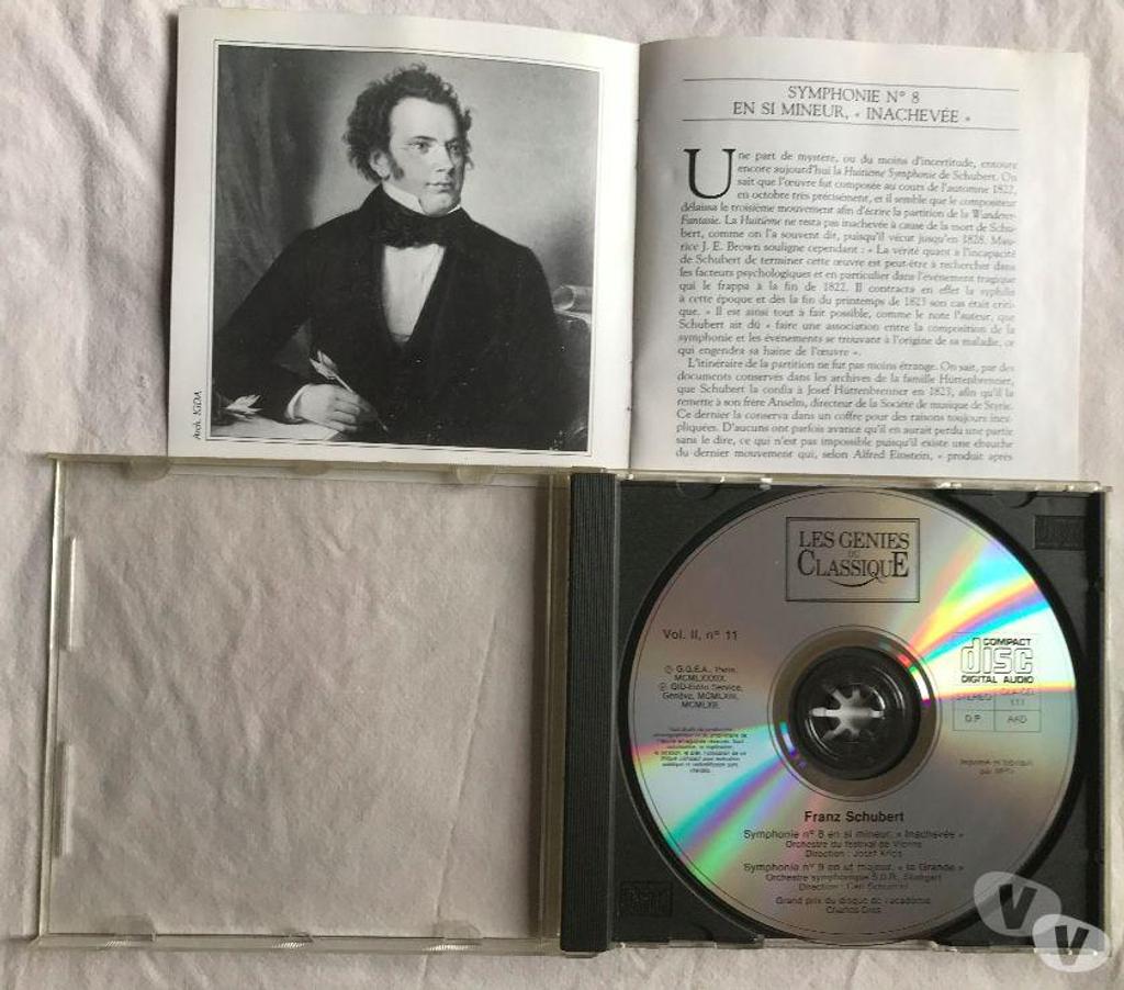 CDs Hauts-de-Seine Antony - 92160 - Photos Vivastreet CD Schubert Symphonie N°8 