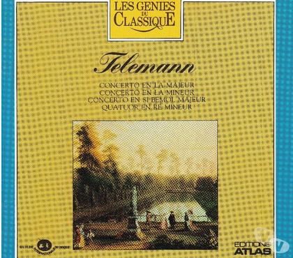 CD occasion Antony Hauts-de-Seine - Photos Vivastreet CD Telemann Concertos, Quatuor