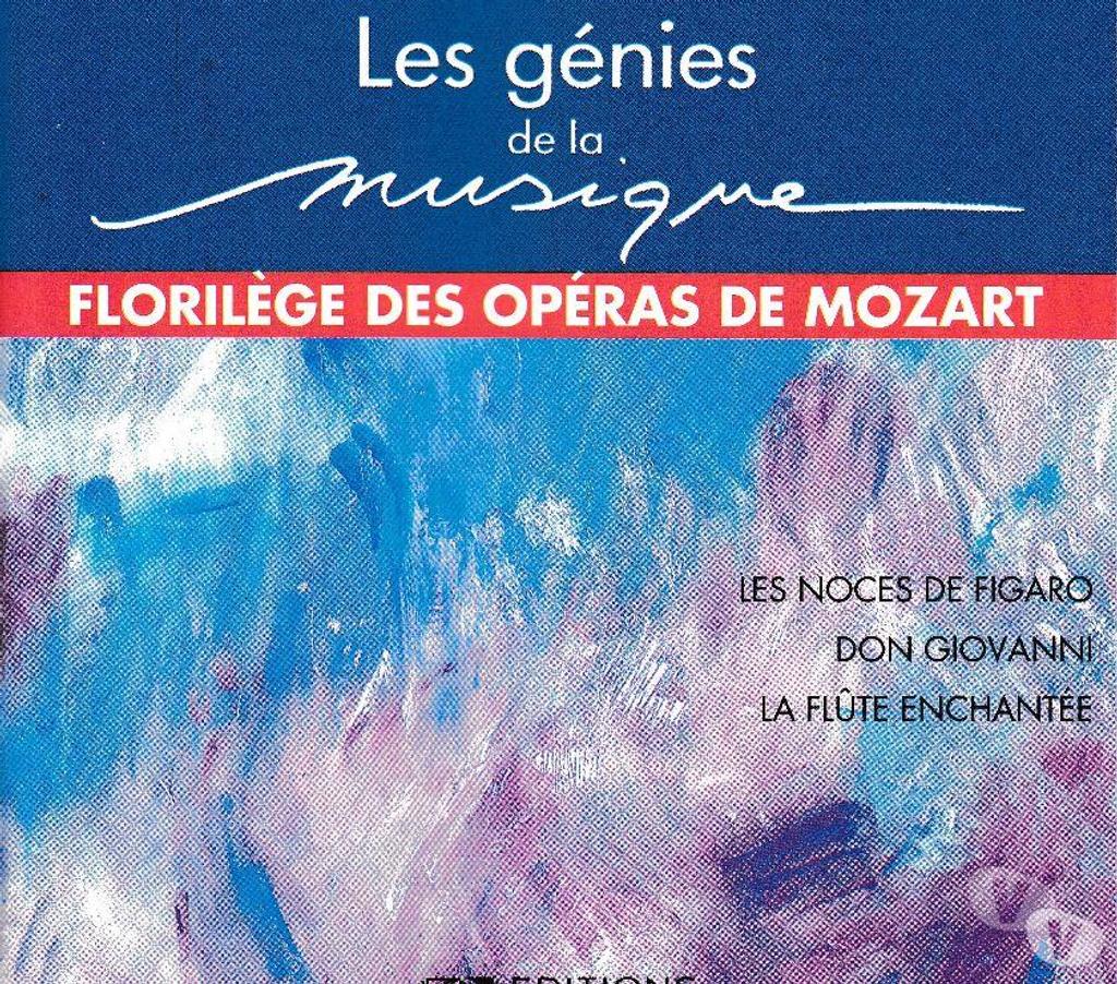 CDs Hauts-de-Seine Antony - 92160 - Photos Vivastreet CD Florilège Des Opéras De Mozart (Figaro-Giovanni-Flute Enc