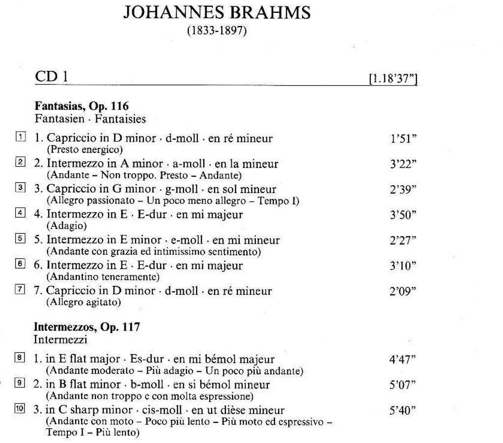 CDs Hauts-de-Seine Antony - 92160 - Photos Vivastreet CD Brahms, Haendel, Paganini, The Late Piano Music