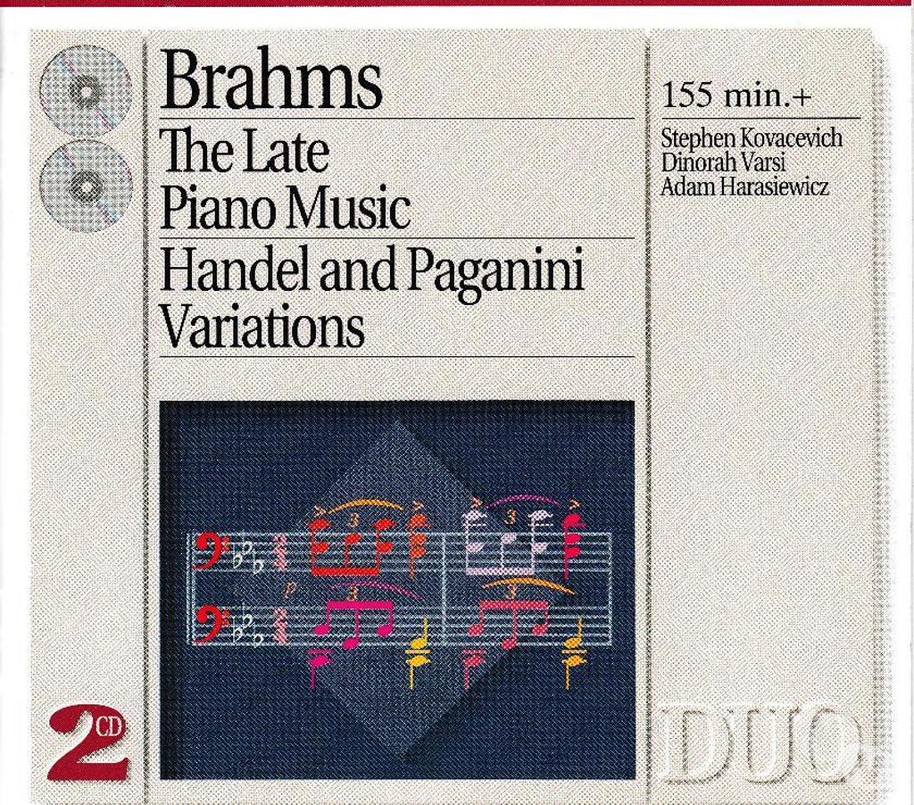 CDs Hauts-de-Seine Antony - 92160 - Photos Vivastreet CD Brahms, Haendel, Paganini, The Late Piano Music