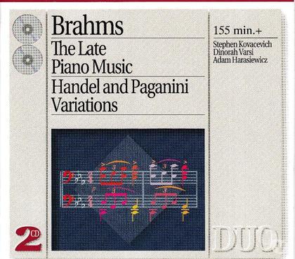 CDs Antony Hauts-de-Seine - Photos Vivastreet CD Brahms, Haendel, Paganini, The Late Piano Music