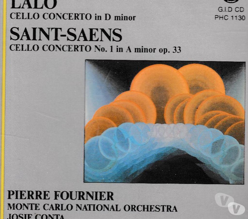 CDs Hauts-de-Seine Antony - 92160 - Photos Vivastreet CD Lalo Saint-Saens Concertos Violoncelle & Orchestre