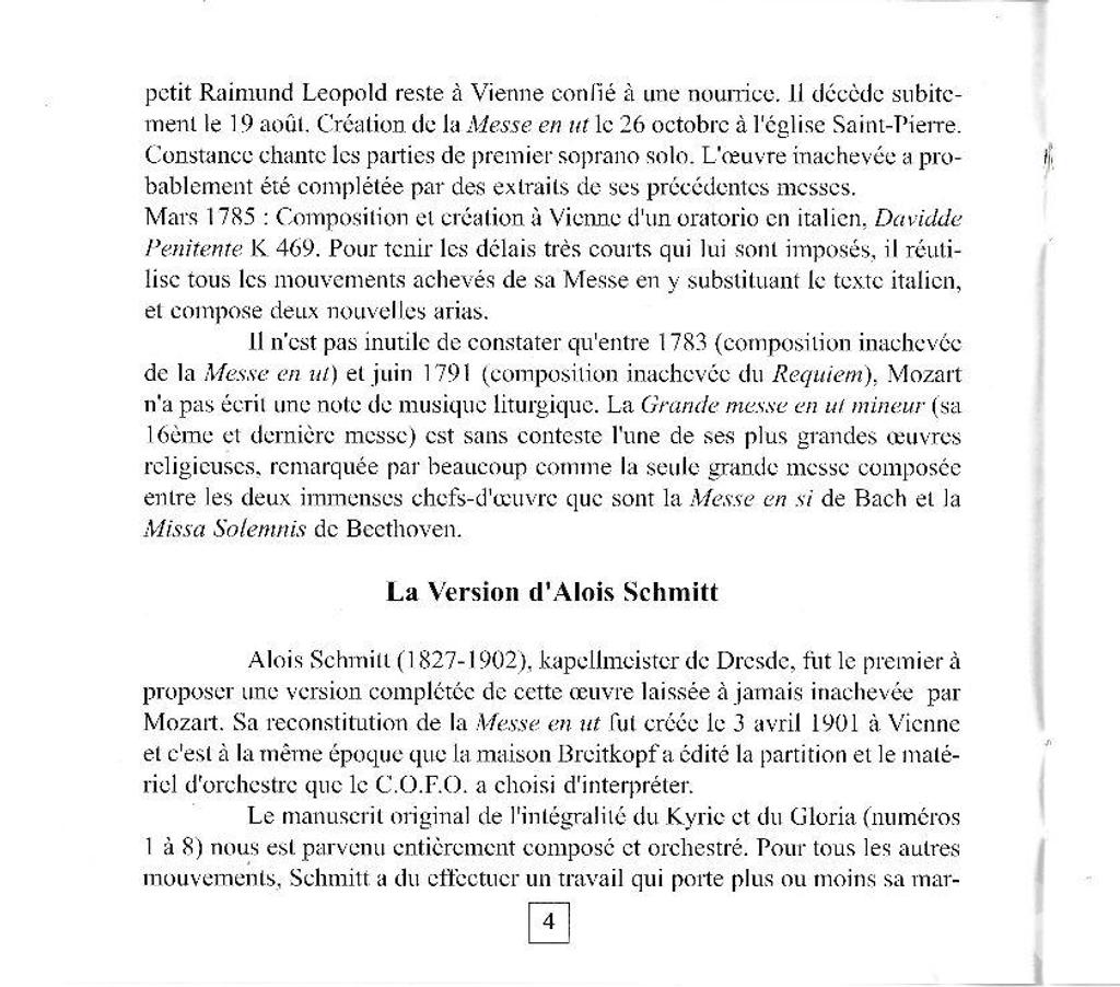 CDs Hauts-de-Seine Antony - 92160 - Photos Vivastreet CD Mozart Grande Messe En Ut Mineur, KV 427, Complétée