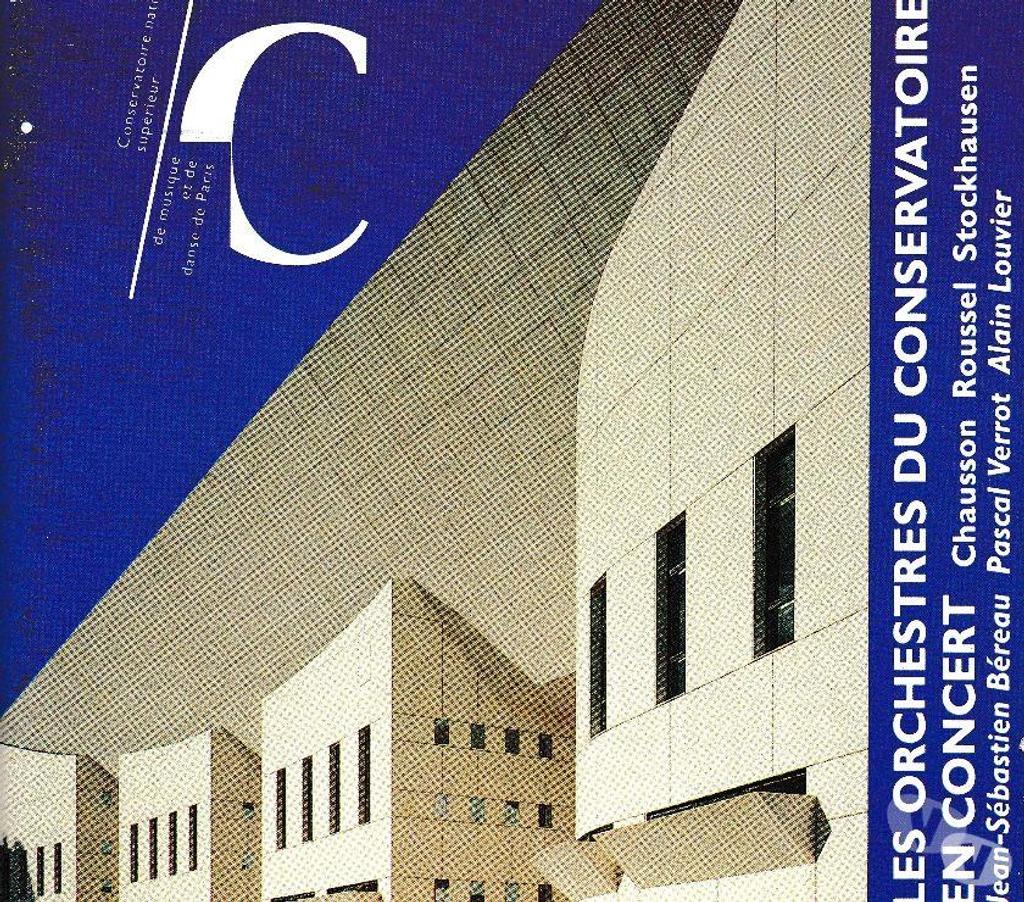 CDs Hauts-de-Seine Antony - 92160 - Photos Vivastreet CD Chausson Roussel Stockhausen Orchestres Du Conservatoire