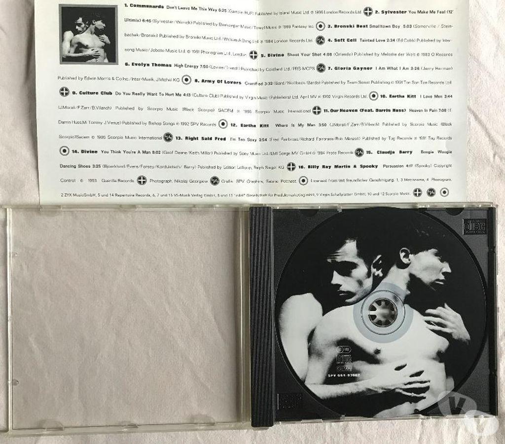 CDs Hauts-de-Seine Antony - 92160 - Photos Vivastreet CD Glad To Be Gay Compilation