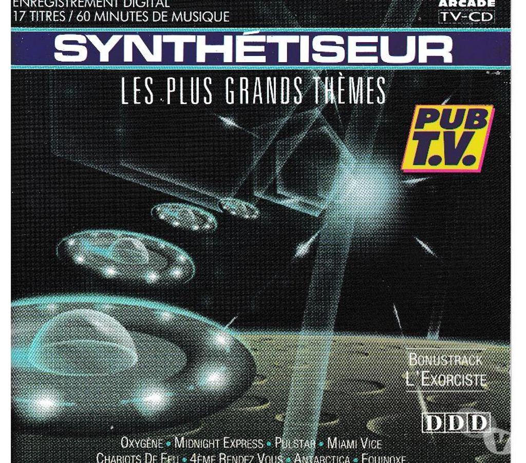 CDs Hauts-de-Seine Antony - 92160 - Photos Vivastreet CD Synthétiseur Les Plus Grands Thèmes Compilation