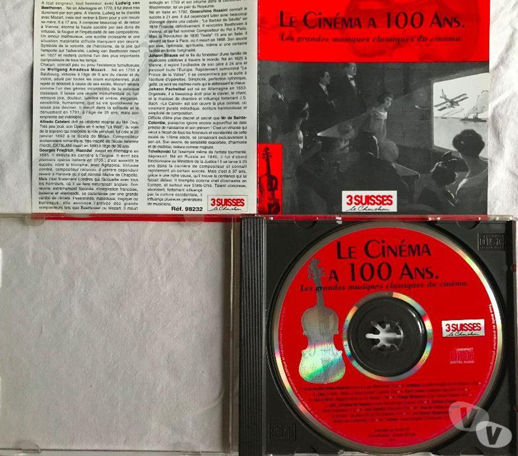 CDs Hauts-de-Seine Antony - 92160 - Photos Vivastreet CD Le Cinema A 100 Ans Grandes Musiques Classiques