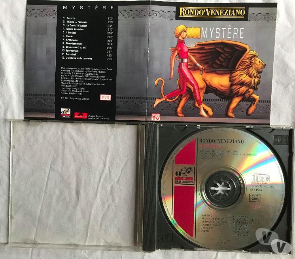 CDs Hauts-de-Seine Antony - 92160 - Photos Vivastreet CD Rondò Veneziano Mystère