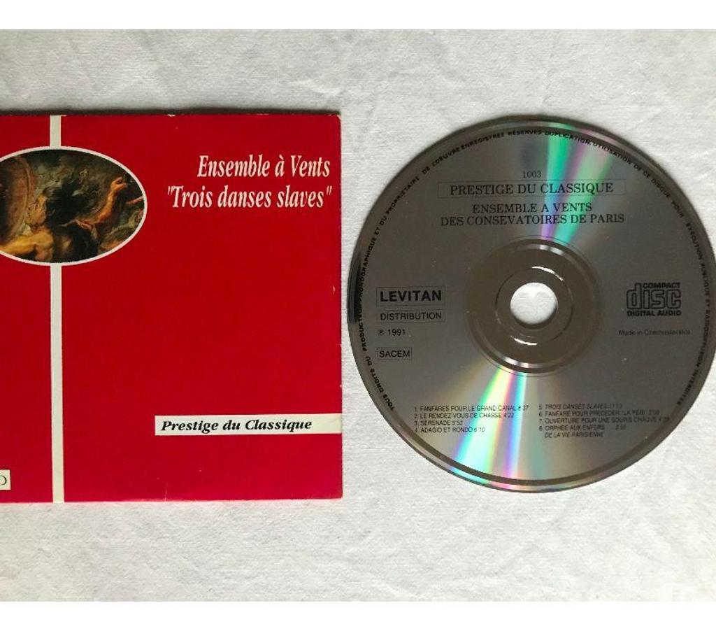 CDs Hauts-de-Seine Antony - 92160 - Photos Vivastreet CD 3 Danses Slaves-Ensemble A Vents Des Conservatoires Paris