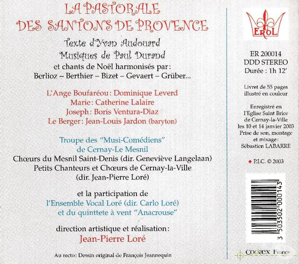 CDs Hauts-de-Seine Antony - 92160 - Photos Vivastreet CD La Pastorale Des Santons De Provence, Conte De Noël