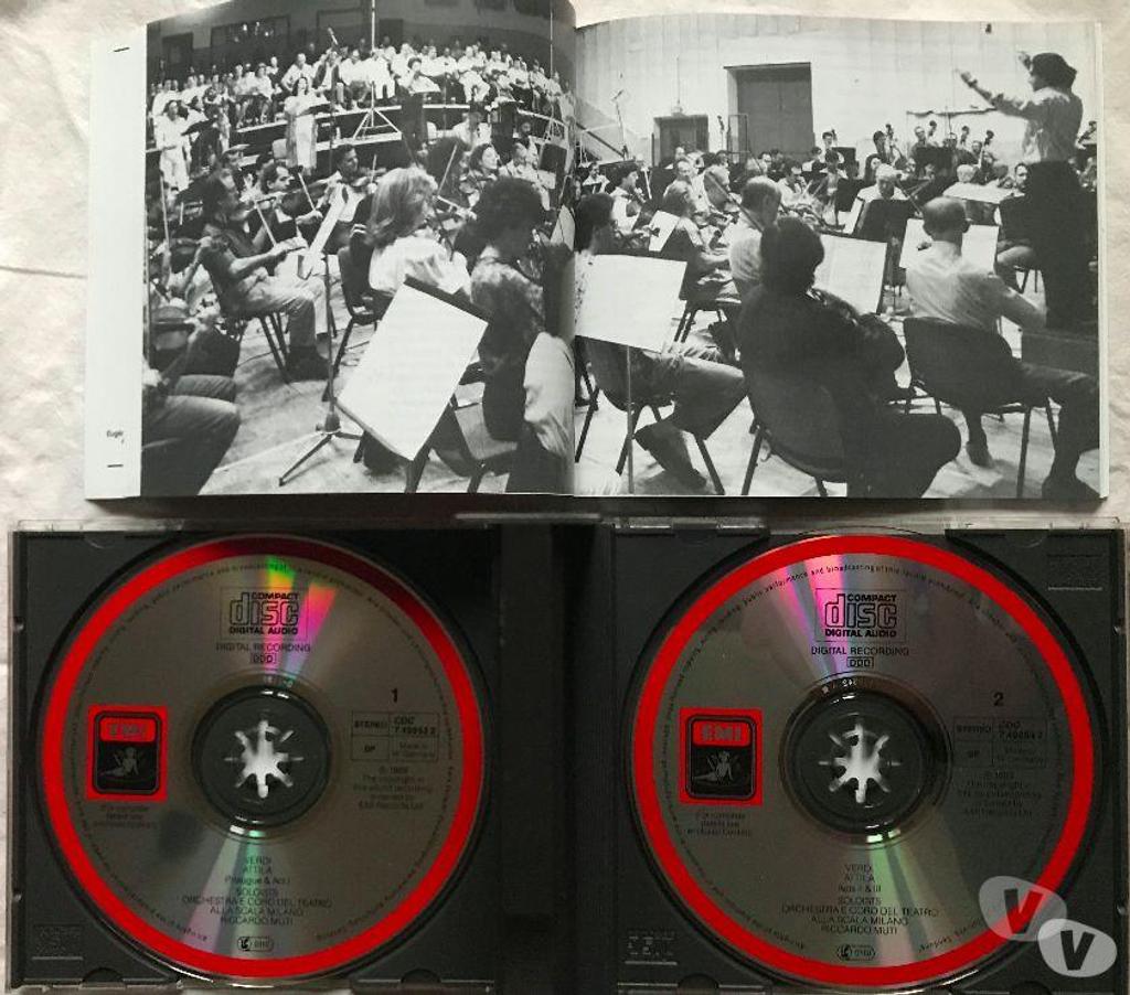 CDs Hauts-de-Seine Antony - 92160 - Photos Vivastreet CD Verdi Attila (Drame Lyrique En 1 Prologue 3 act
