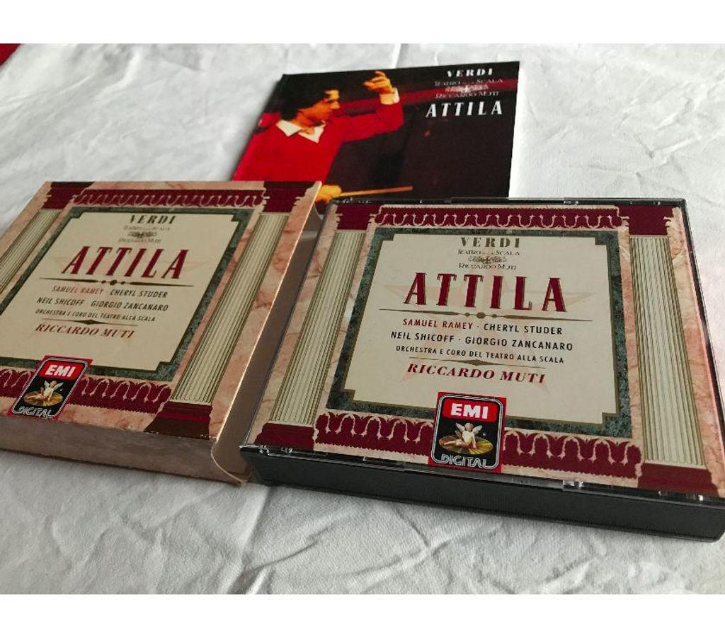 CDs Hauts-de-Seine Antony - 92160 - Photos Vivastreet CD Verdi Attila (Drame Lyrique En 1 Prologue 3 act