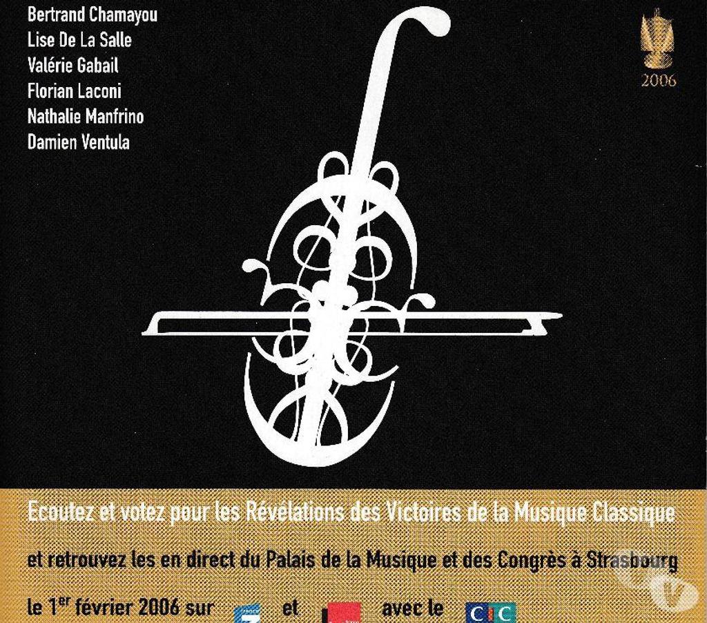 CDs Hauts-de-Seine Antony - 92160 - Photos Vivastreet CD Révélations Victoires Musique Classique 2006