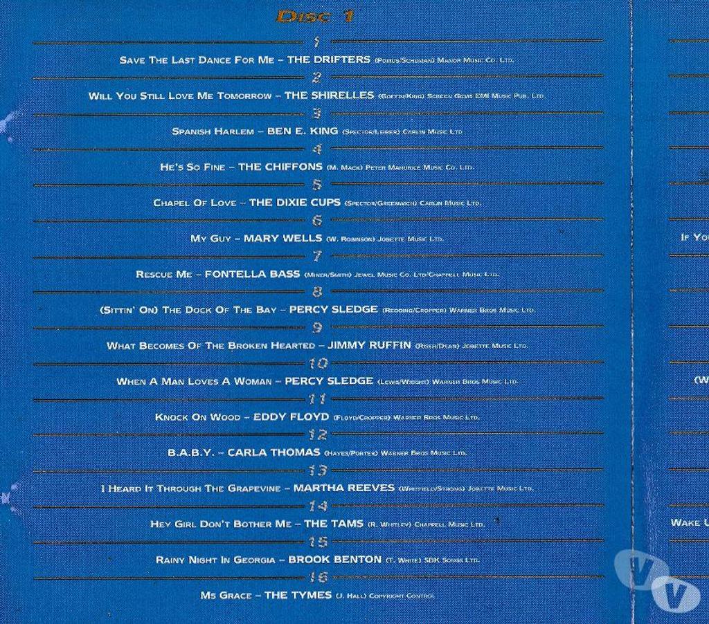 CDs Hauts-de-Seine Antony - 92160 - Photos Vivastreet CD The Essential Collection Presenting: Soul Hits