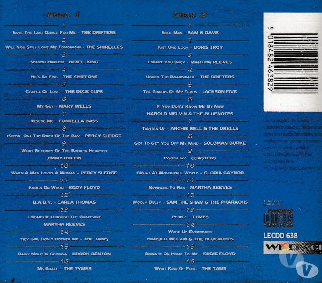 CDs Hauts-de-Seine Antony - 92160 - Photos Vivastreet CD The Essential Collection Presenting: Soul Hits