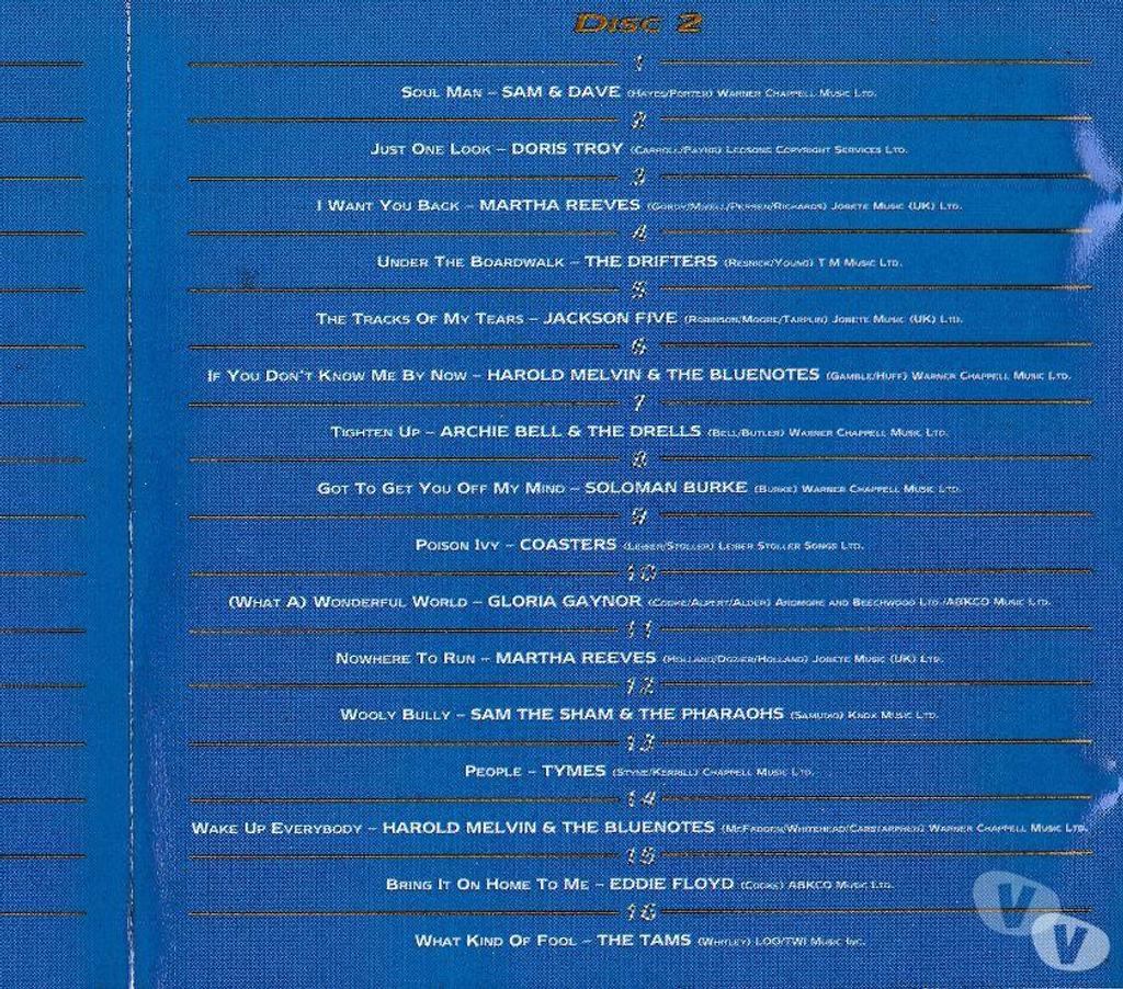 CDs Hauts-de-Seine Antony - 92160 - Photos Vivastreet CD The Essential Collection Presenting: Soul Hits
