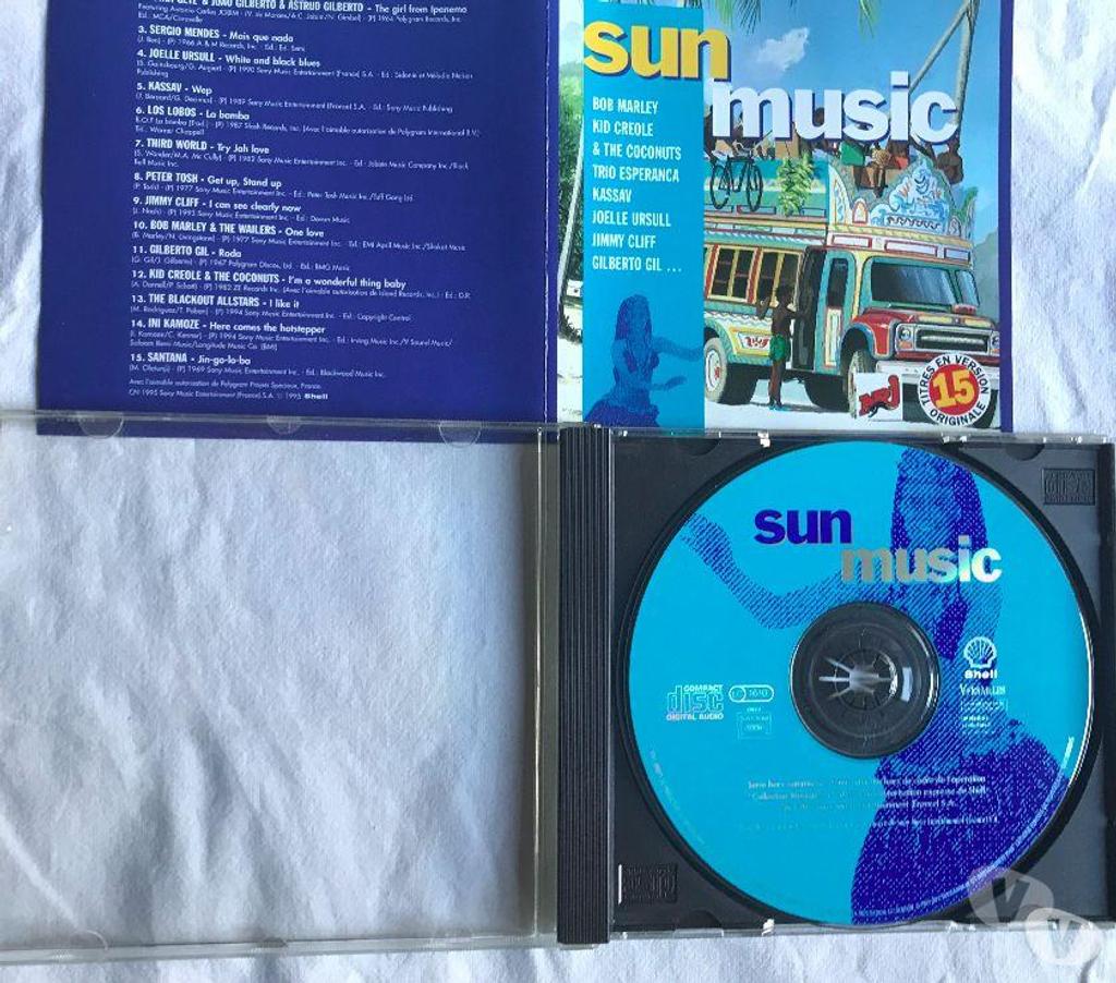 CDs Hauts-de-Seine Antony - 92160 - Photos Vivastreet CD Sun Music Titres En Version Originale Shell Collection
