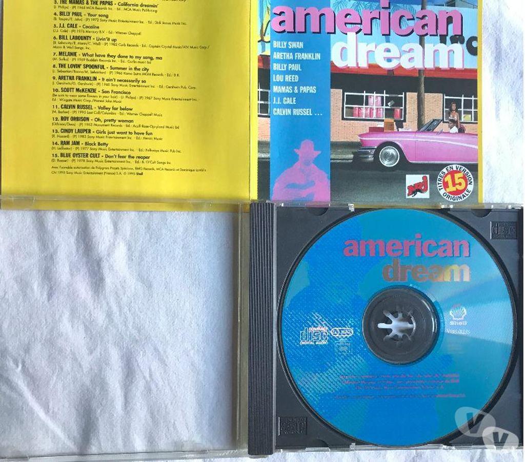 CDs Hauts-de-Seine Antony - 92160 - Photos Vivastreet CD American Dream Titres En Version Originale Shell Collect