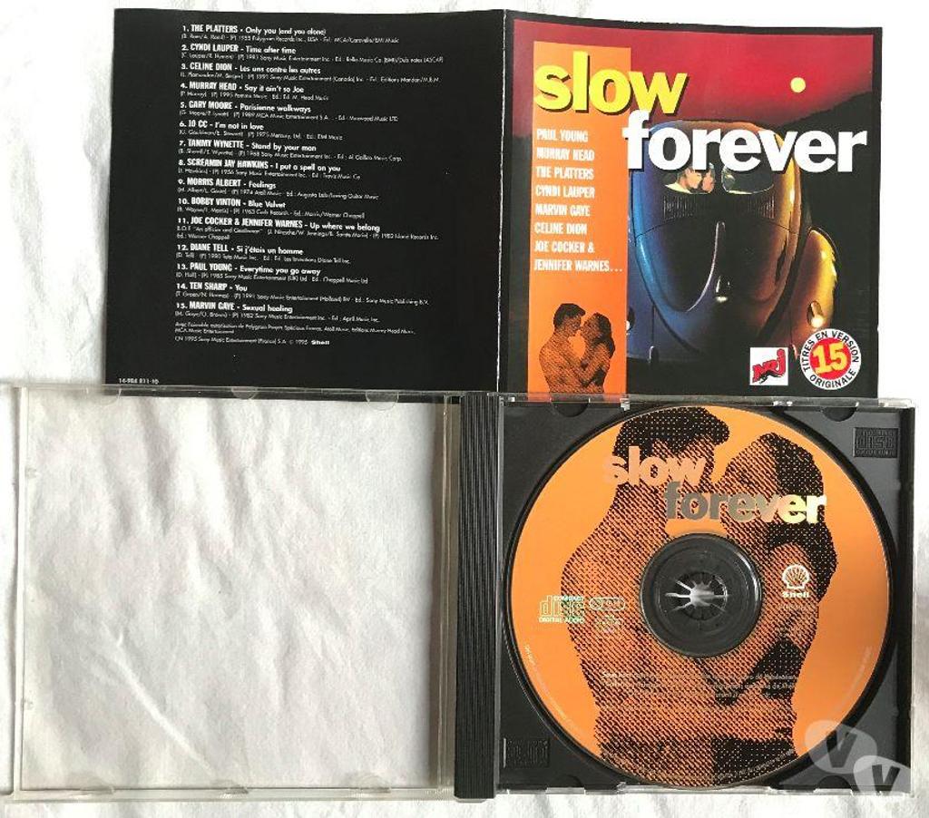 CDs Hauts-de-Seine Antony - 92160 - Photos Vivastreet CD Slow Forever Vol.1 Titres En Version Originale Shell Col