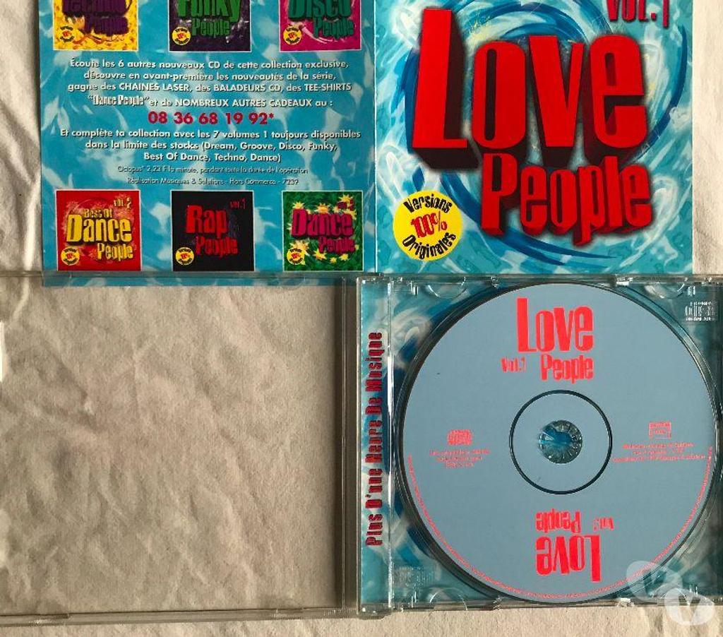 CDs Hauts-de-Seine Antony - 92160 - Photos Vivastreet CD Love People Vol.1 Versions 100% Originales ESSO Collecti
