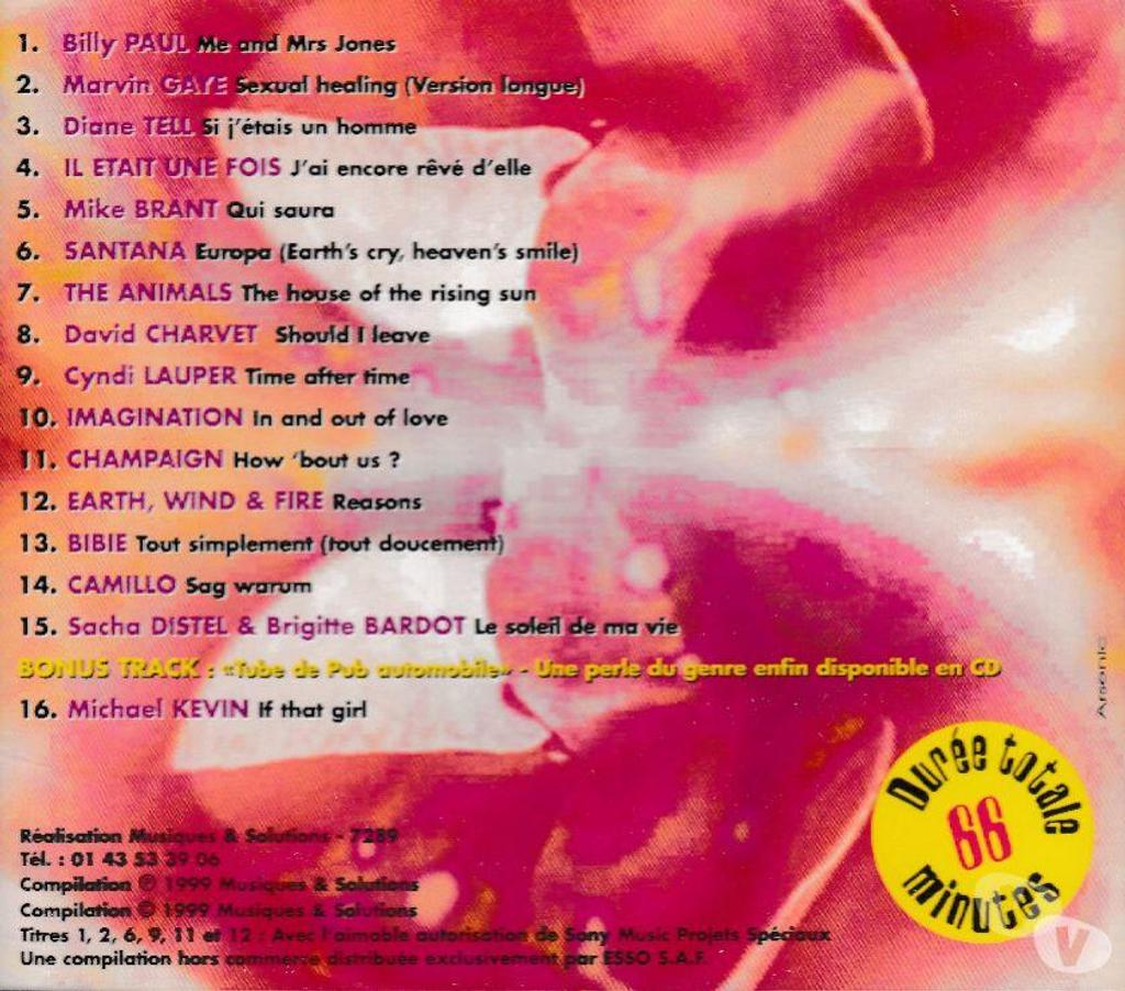 CDs Hauts-de-Seine Antony - 92160 - Photos Vivastreet CD Love People Vol.2 Versions 100% Originales ESSO Collecti