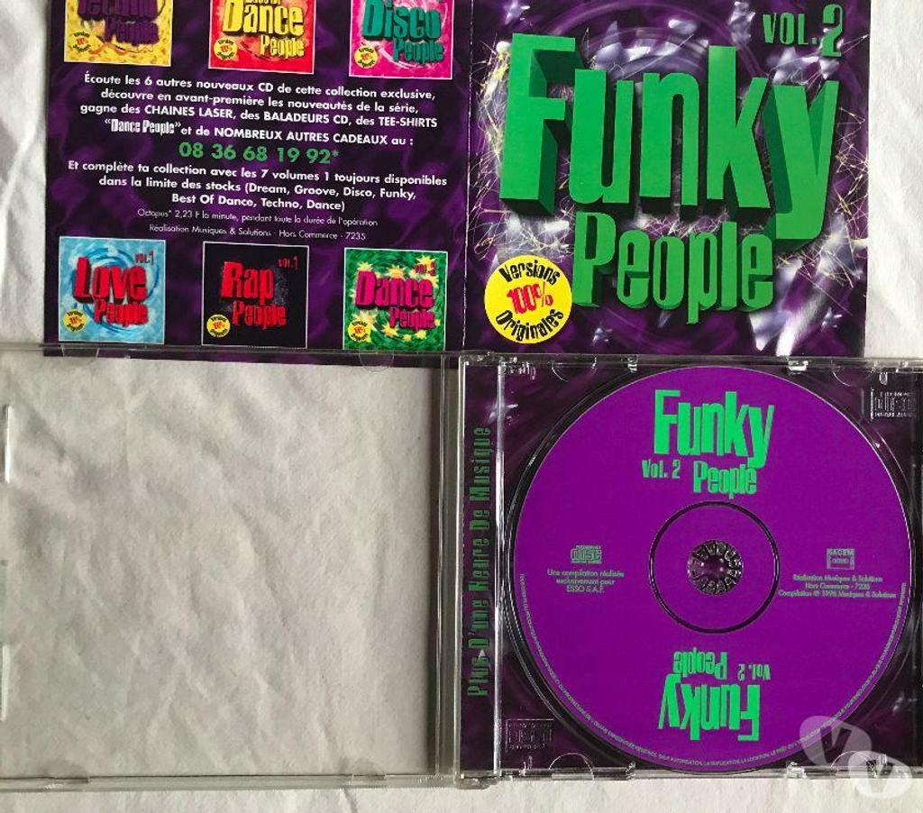 CDs Hauts-de-Seine Antony - 92160 - Photos Vivastreet CD Funky People Vol.2 Versions 100% Originales ESSO Collect