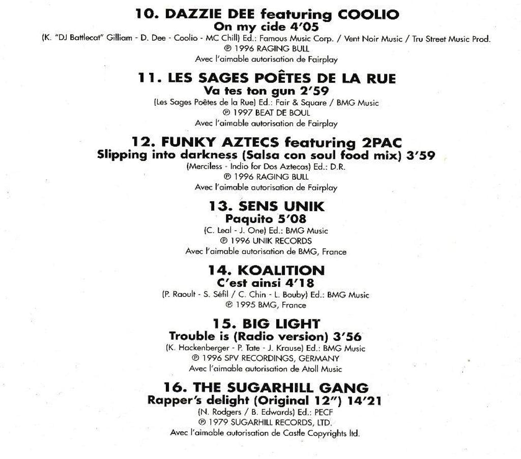 CDs Hauts-de-Seine Antony - 92160 - Photos Vivastreet CD Rap People Vol.1 Versions 100% Originales ESSO Collectio