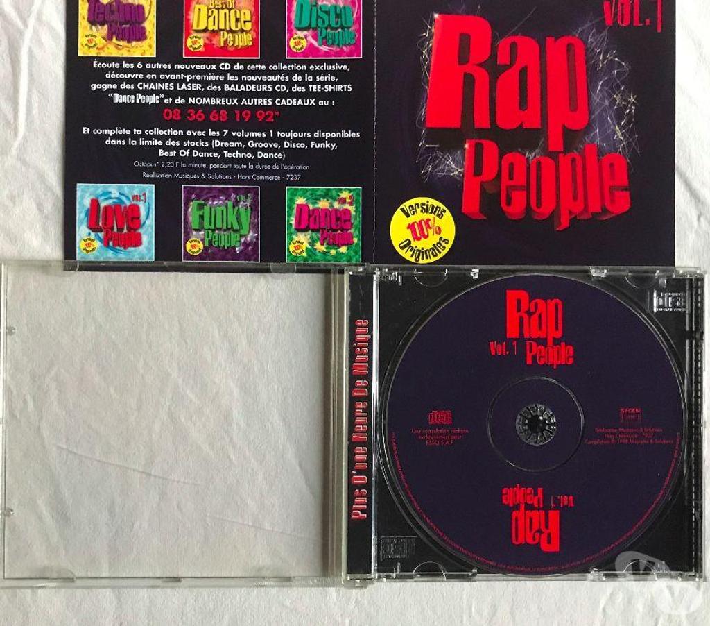 CDs Hauts-de-Seine Antony - 92160 - Photos Vivastreet CD Rap People Vol.1 Versions 100% Originales ESSO Collectio