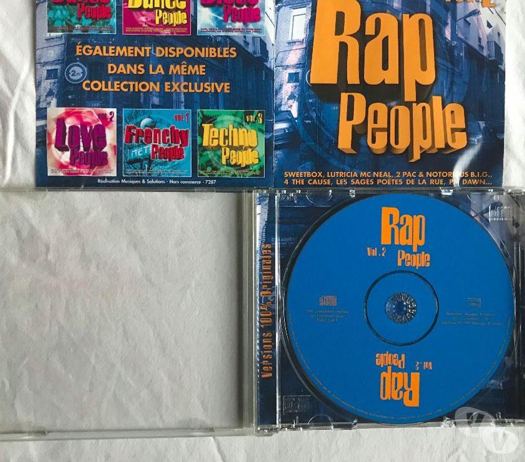 CDs Hauts-de-Seine Antony - 92160 - Photos Vivastreet CD Rap People Vol.2 Versions 100% Originales ESSO Collectio